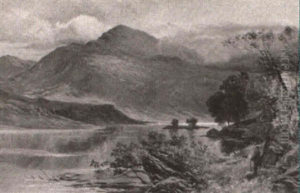 Walker In The Highlands - view 1