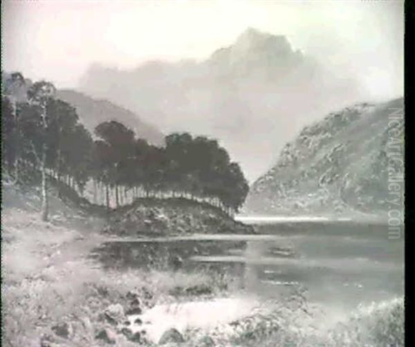 Highland Landscape At Dusk - view 1