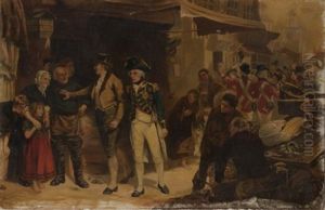 Historical Figure Scene by Fred Roe