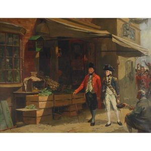 The Eve Of Trafalgar by Fred Roe