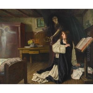 The Temptation by Fritz Roeber