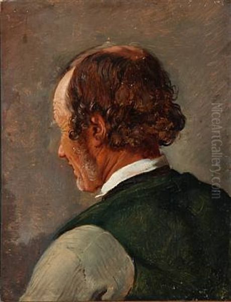 A Man Seen Back-turned - view 1