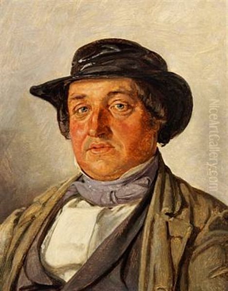 Portrait Of K. A. C. Mantzius At The Age Of 35 - view 1