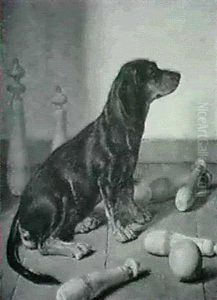 En Hund I Et Spil Kegler En Hund I Et Spil Kegler