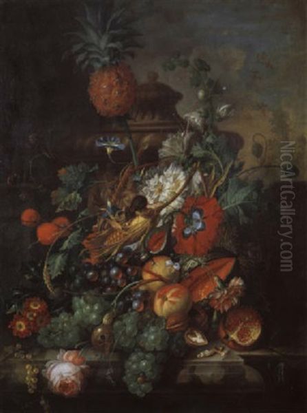 Blumen- Und Fruchtestilleben - view 1