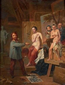 Le Realiste, 1859 by Adolphe Eugene Gabriel Roehn