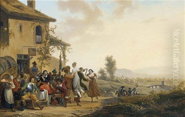 Merrymaking At The Inn - view 1
