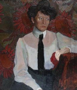 Portret Kobiety by Waclaw Borowski