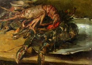Lobsters On A Silver Plate
