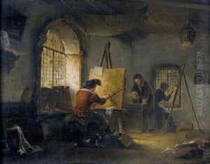 Historisches Atelierinterieur