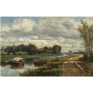 Chemin De Stompwijk Pres Leidschendam (environs De La Haye Hollande)- Stompwijk Road Near Leidschendam (surroundings The Hague)