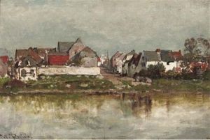 Village D'eisden Sur La Meuse, Entre Liege Et Maastricht Village D'eisden Sur La Meuse, Entre Liege Et Maastricht