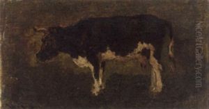 Study Of A Cow by Willem Roelofs