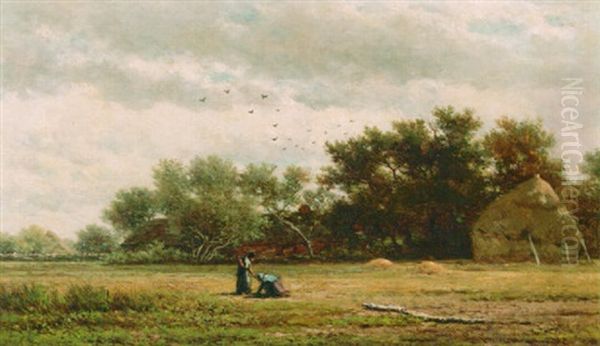 Peasant Women Working In The Fields - view 1