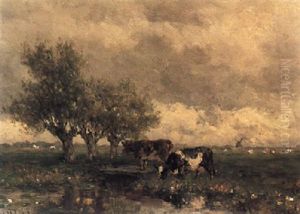 Two Cows In A Meadow Two Cows In A Meadow