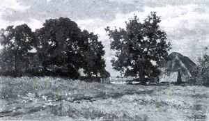 A Summer Landscape With A Farm A Summer Landscape With A Farm