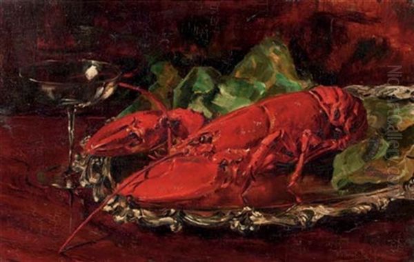 Lobster On A Silver Tray - view 1