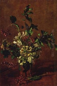 Bloemstilleven by Willem Elisa Roelofs
