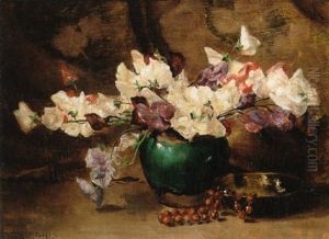 Flower Still Life by Willem Elisa Roelofs
