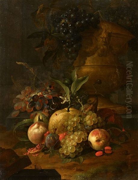 Fruit Still Life In A Vase - view 1