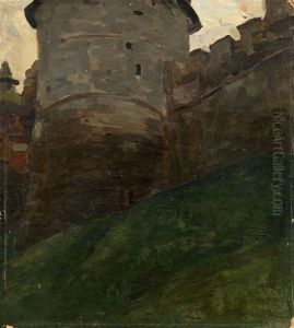 The Kremlin Tower Of Novgorod