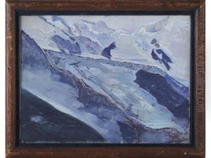 Mont Blanc by Nikolai Konstantinovich Roerich