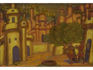 The Offerings by Nikolai Konstantinovich Roerich