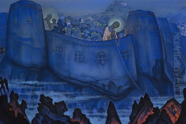 Madonna Laboris by Nikolai Konstantinovich Roerich