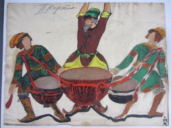 Costume Design For Tsar Sultan - view 1