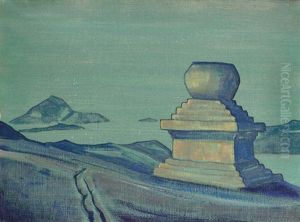 Stupa (from Himalayas) by Nikolai Konstantinovich Roerich
