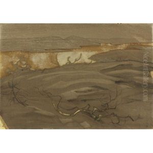 Rocks And Cliffs (from The Ladoga Series) by Nikolai Konstantinovich Roerich