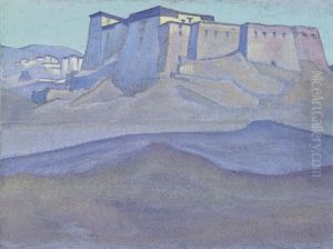 Dzong by Nikolai Konstantinovich Roerich