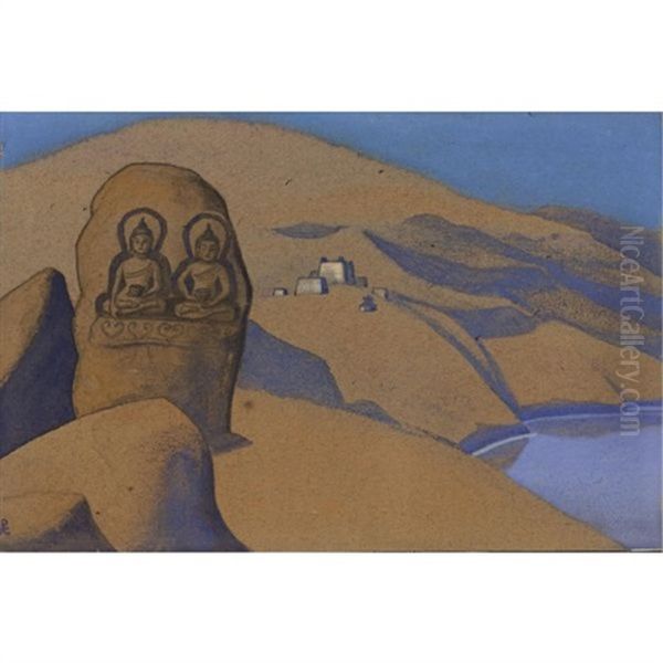 Tibet, Buddha On The Road - view 1