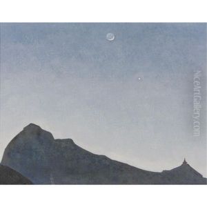 New Moon (from The Series Himalayan) by Nikolai Konstantinovich Roerich