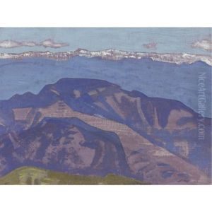 Snows, Morning, Jelap La (from The Series Himalayan) by Nikolai Konstantinovich Roerich