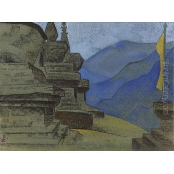 Suburghans. Tashiding (from The Himalayan Series)) - view 1