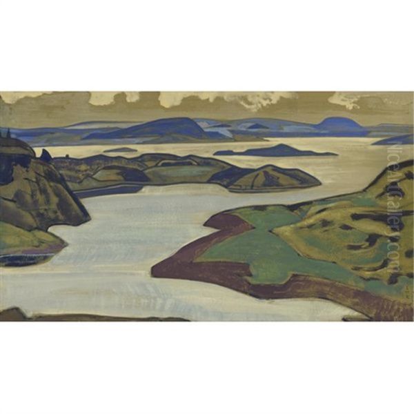 Islands. Lake Ladoga - view 1