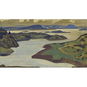 Islands. Lake Ladoga by Nikolai Konstantinovich Roerich