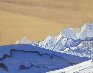 A Leaf (from The Tibetan Album) by Nikolai Konstantinovich Roerich