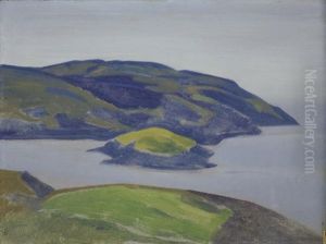 A Shore (study) by Nikolai Konstantinovich Roerich