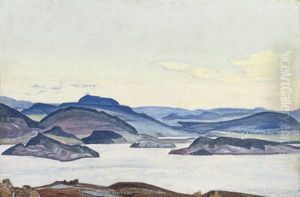 Lake Hympola by Nikolai Konstantinovich Roerich