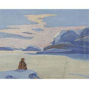 Waiting by Nikolai Konstantinovich Roerich