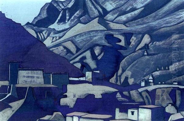 Blue Landscape - view 1