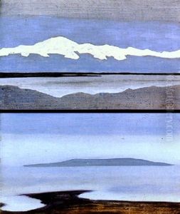 Landscape With Lake by Nikolai Konstantinovich Roerich