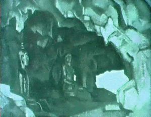 Buddhist Cave by Nikolai Konstantinovich Roerich