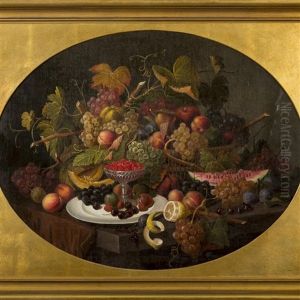 Still-life With Fruit And Compote Of Berries