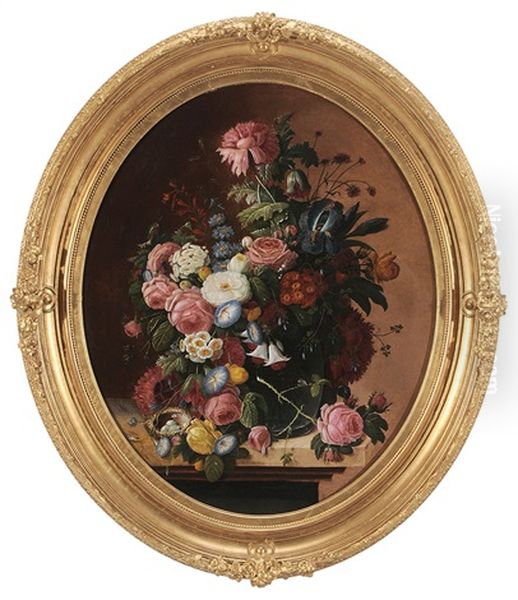 Still Life With Flowers And Nest - view 1