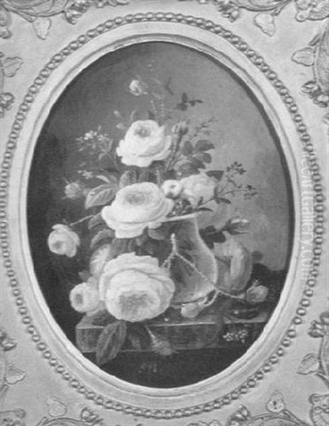 Still Life With Pink Roses - view 1