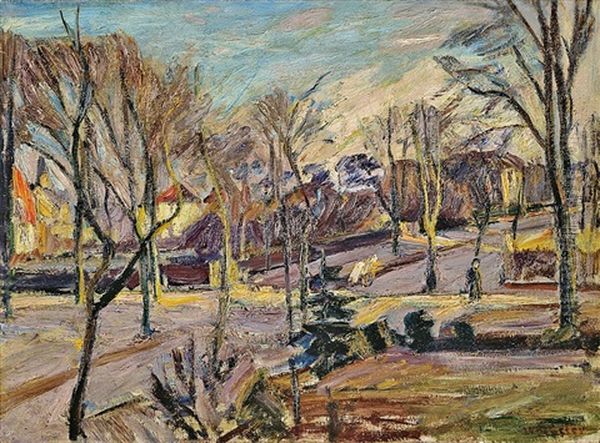Strasse Im Fruhling - view 1