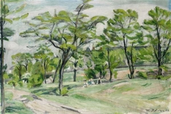 Landschaft Mit Spielenden Kindern - view 1